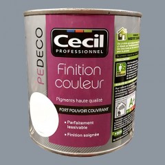 CECIL PE DECO Finition Couleur Gris acier Mat