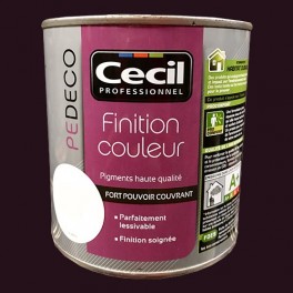 CECIL PE DECO Finition Couleur Chocolat Satin CECIL PE DECO Finition Couleur Chocolat Satin