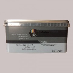 PRO COULEURS Peinture acrylique mat 2,5L Ecorce