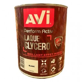 AVI Perform Activ Laque Glycero Blanc brillant AVI Perform Activ Laque Glycero Blanc brillant