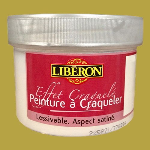 LIBÉRON Effet craquelé 0,25L Vert Jade