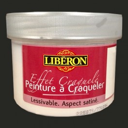 LIBÉRON Effet craquelé 0,25L Noir de jais LIBÉRON Effet craquelé 0,25L Noir de jais
