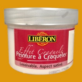 LIBÉRON Effet craquelé 0,25L Jaune corète LIBÉRON Effet craquelé 0,25L Jaune corète