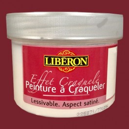 LIBÉRON Effet craquelé 0,25L Lie de vin LIBÉRON Effet craquelé 0,25L Lie de vin