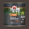 V33 Peinture Direct Protect Fer Brun havane