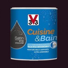 Peinture Cuisine & Bain V33 Chocolat n°22 - 0,5L