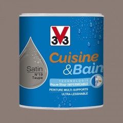 Peinture Cuisine & Bain V33 Taupe n°19 - 0,5L