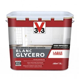V33 Laque Blanc Glycéro Brillant V33 Laque Blanc Glycéro Brillant