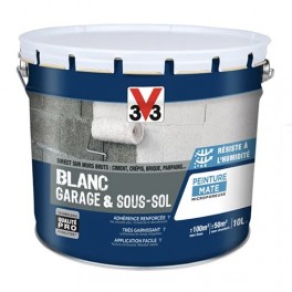 V33 Peinture Blanc Garage & Sous-sol V33 Peinture Blanc Garage & Sous-sol