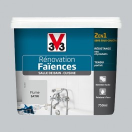 V33 Rénovation Faïences Plume Satin V33 Rénovation Faïences Plume Satin