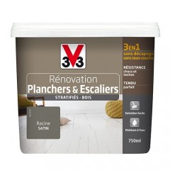 Peinture V33 Rénovation Planchers & Escaliers (Stratifiés-Bois) Racine