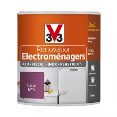 Peinture V33 Rénovation Electroménagers 0,5L Cassis