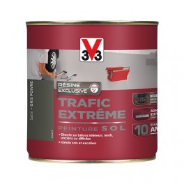 V33 Peinture Sol Résine Trafic Extrême Gris poivre V33 Peinture Sol Résine Trafic Extrême Gris poivre