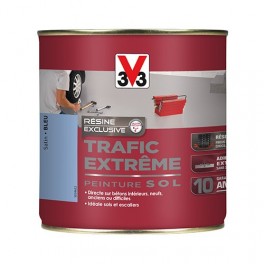 V33 Peinture Sol Résine Trafic Extrême Bleu V33 Peinture Sol Résine Trafic Extrême Bleu