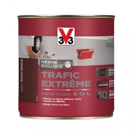 V33 Peinture Sol Résine Trafic Extrême Rouge brique V33 Peinture Sol Résine Trafic Extrême Rouge brique