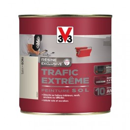 V33 Peinture Sol Résine Trafic Extrême Ecru V33 Peinture Sol Résine Trafic Extrême Ecru