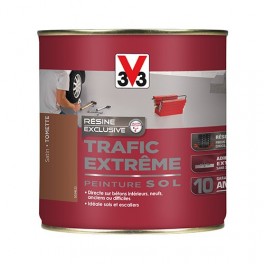 V33 Peinture Sol Résine Trafic Extrême Tomette V33 Peinture Sol Résine Trafic Extrême Tomette