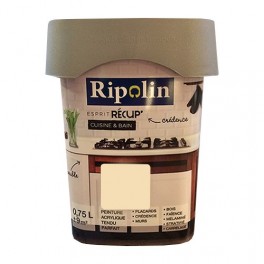 RIPOLIN Peinture Esprit Récup' Cuisine & Bain Beige clair RIPOLIN Peinture Esprit Récup' Cuisine & Bain Beige clair