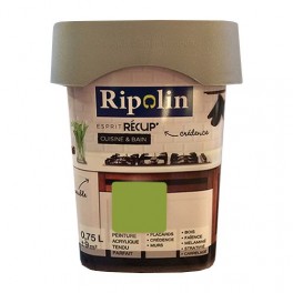 RIPOLIN Peinture Esprit Récup' Cuisine & Bain Vert rétro RIPOLIN Peinture Esprit Récup' Cuisine & Bain Vert rétro