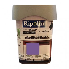 RIPOLIN Peinture Esprit Récup' Cuisine & Bain Prune RIPOLIN Peinture Esprit Récup' Cuisine & Bain Prune