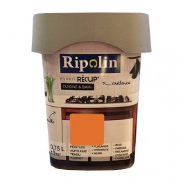 RIPOLIN Peinture Esprit Récup' Cuisine & Bain Abricot RIPOLIN Peinture Esprit Récup' Cuisine & Bain Abricot