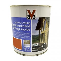 V33 Lasure Séchage Rapide 4 ans Merisier