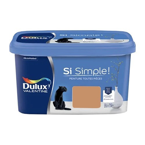 Peinture Dulux Valentine Si Simple! L'Ocre pot de 2,5L Peinture Dulux Valentine Si Simple! L'Ocre pot de 2,5L