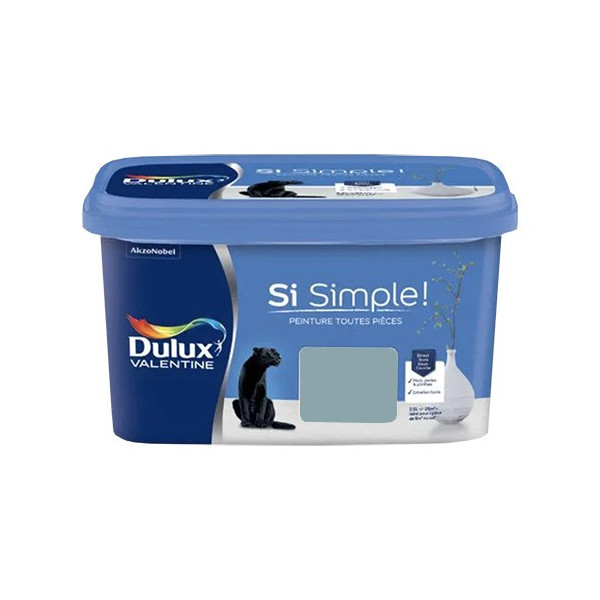 Peinture Dulux Valentine Si Simple! Le Bleu 2,5L