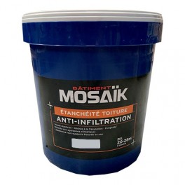 MOSAÏK Etanchéité Toiture Anti-Infiltration Gris MOSAÏK Etanchéité Toiture Anti-Infiltration Gris