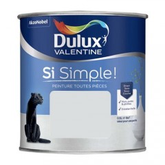 Peinture Dulux Valentine Si Simple! Le Gris pastel 0,5L