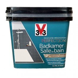 V33 Rénovation Perfection Peinture Salle de bain Voile de coton V33 Rénovation Perfection Peinture Salle de bain Voile de coton