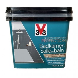 V33 Rénovation Perfection Peinture Salle de bain Gris dauphin V33 Rénovation Perfection Peinture Salle de bain Gris dauphin