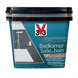 V33 Rénovation Perfection Peinture Salle de bain Tendre gris V33 Rénovation Perfection Peinture Salle de bain Tendre gris