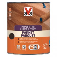 V33 Primer & Teinte Parquet Wengé