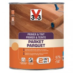 V33 Primer & Teinte Parquet Chêne moyen