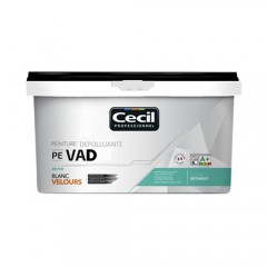Peinture dépolluante CÉCIL PE VAD Blanc velours - 5L