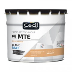Peinture Cécil PE MTE Blanc mat - 10L