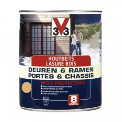 V33 Lasure Portes et chassis 8ans High protection Pin Scandinave
