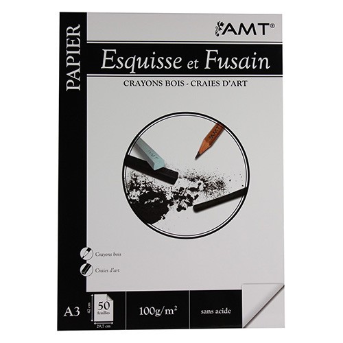 AMT Papier Esquisse & Fusain (PEP)