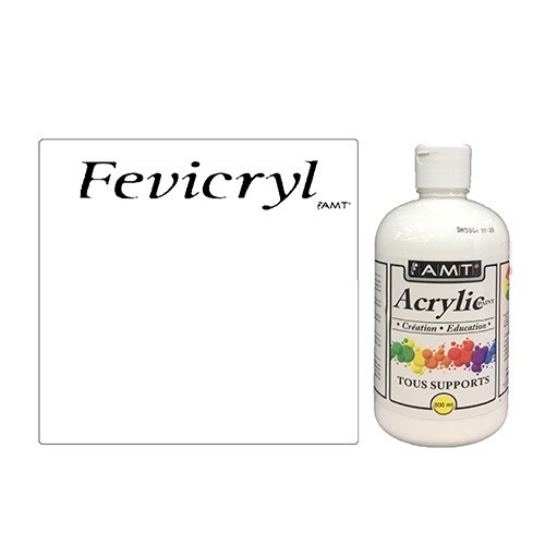 AMT Fevicryl Acrylique éducative & créative Blanc (ACE01)
