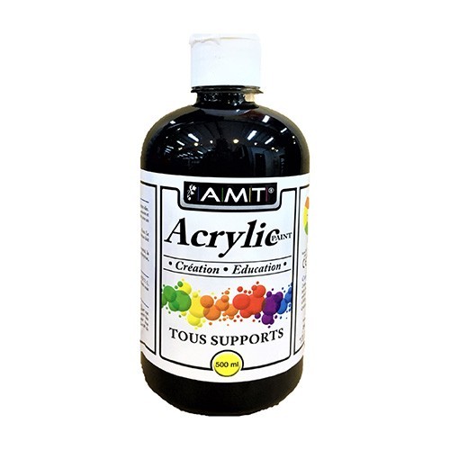 AMT Fevicryl Acrylique éducative & créative Noir (ACE02)