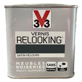 V33 Vernis Relooking Noir de Carbone Satin Velours V33 Vernis Relooking Noir de Carbone Satin Velours