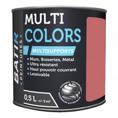 Peintures Multi Colors RECA Rose Cyclamen Satin Soyeux