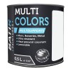 Peintures Multi Colors BÂTIR Satin Soyeux Blanc craie - 0,5L