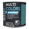 Peintures Multi Colors BÂTIR Satin Soyeux Bleu canard - 0,5L Peintures Multi Colors BÂTIR Satin Soyeux Bleu canard - 0,5L