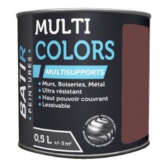 Peintures Multi Colors RECA Lie-de-Vin Satin Soyeux