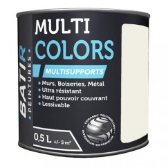 Peintures BÂTIR Multi Colors Mat Poudré Beige nature