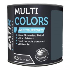 Peintures BÂTIR Multi Colors Mat Poudré Bleu nuit