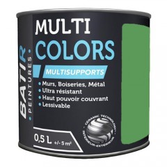 Peintures BÂTIR Multi Colors Mat Poudré Vert oasis