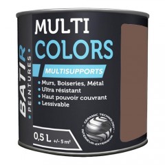 RECA Peintures Multi Colors Acajou Tendre Mat Poudré